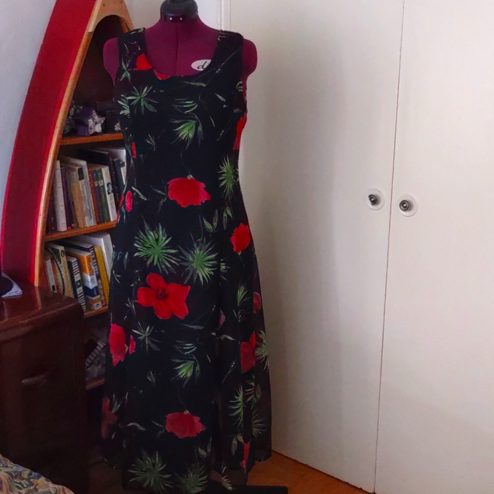 Fit and flare XL variations dress and matching jacket